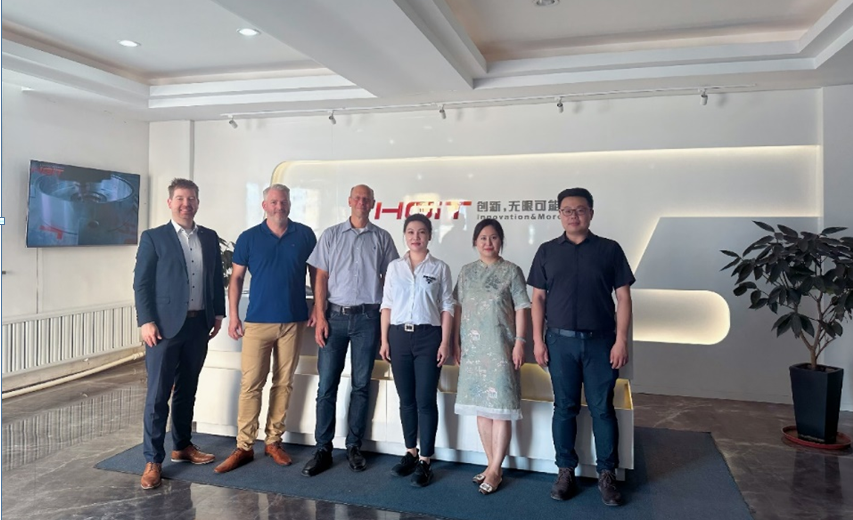 德國博澤來訪HGIT，共謀合作新篇章